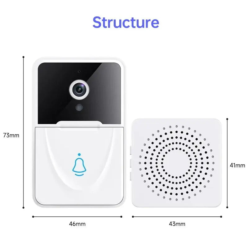 Timbre Inteligente WiFi para Hogares - VisioRing™