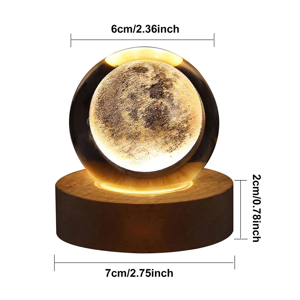 Lampara Led Galaxia Lumina 3D - Ilumina Tu Espacio™